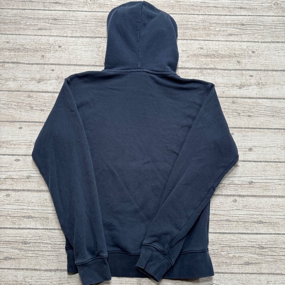 TNA Aritzia Hoodie Women's XS Navy Blue AiryAF Fleece Lined Pullover Activewear - Picture 2 of 5